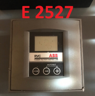 ABB RVC POWER FACTOR CONTROLLER RVC12-1/5A   V 2.3