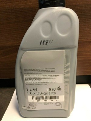 A0009893402 1L Orig. Mercedes Verteilergetriebeöl Blatt MB 239.41  