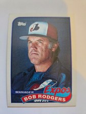 1989 TOPPS BOB RODGERS #474 NM