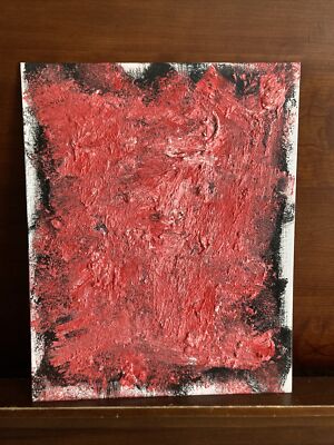 Original Abstract Oil Painting ''Whirling Dervish'' On 20x16 Canvas Panel