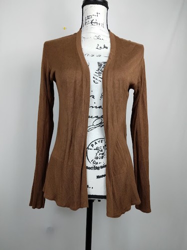 Petite PS Long Sleeve Open Front Casual 