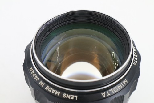 MINOLTA MC ROKKOR-PG 58mm F/1.2 Prime MF Lens from Japan (f00790) - Picture 10 of 10