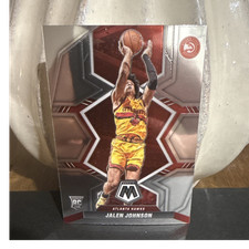 Panini Mosaic Rookie Jalen Johnson #228 Atlanta Hawks NBA 2021-22