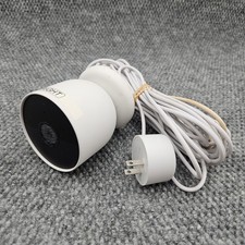 Google Nest Cam G3AL9 White Outdoor Indoor Security Smart Home Camera Power Cord