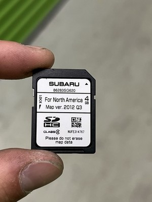 2014-16 Navigation GPS Map Data Sd Card Genuine Part 86283SG620