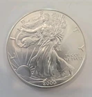2000 AMERICAN 1 Oz SILVER EAGLE .999 FINE SILVER DOLLAR COIN $1 USA Uncirculated