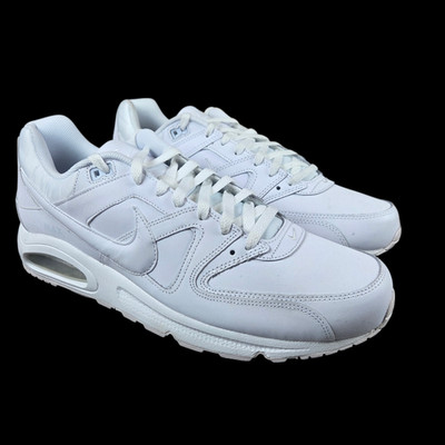Nike Air Max Command Leather White Shoes Mens Size 15 Cushion Sneaker 749760-102