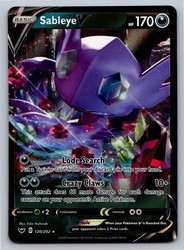 Sableye V 120/202 Sword & Shield Base Set