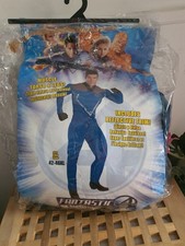 Fantastic Four, Mr Fantastic Mens Costume Muscle Suit Size 42"-46" Jumpsuit 2005