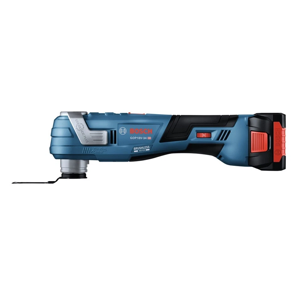 Bosch OP18V34B14RT 18V Brushless Oscillating Multi-Tool Certified Refurbished - Image 3 of 4