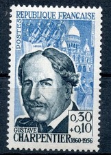 FRANCE, 1962, timbre 1348, GUSTAVE CHARPENTIER