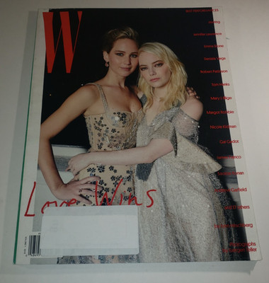 W Magazine 2018 Volume 1 Jennifer Lawrence / Emma Stone / Fashion