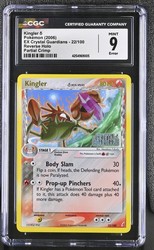 Kingler (Delta Species) 22/100 Crystal Guardians Reverse Holo