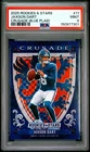 2025 PANINI ROOKIES & STARS CRUSADE BLUE PLAID #11 JAXSON DART ROOKIE RC PSA 9
