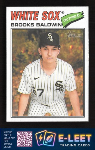 2026 Topps Heritage #274 Brooks Baldwin | Baseball Card