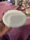 NEVER USED!Vintage White Milk Glass creamer pitcher from the McKee Glass Company — photo 2