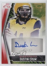 2022 SAGE Low Series Red Dustin Crum #A-DC Auto 12k8