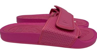 NEW! Adidas Pharrell Williams HU Boost Slide Sandal Semi Solar Pink Men's 12