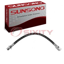 Sunsong Rear Center Brake Hydraulic Hose for 1974-1977 Chevrolet El Camino ex