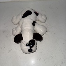 Pound Puppies 1984 Original Sew Bone Logo 8" Stuffed Plush Dalmatian Baby Dog