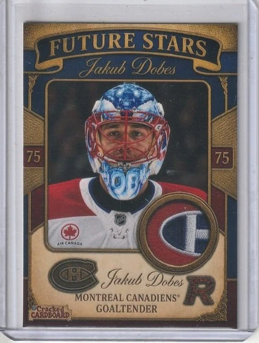 2025/26 CRACKED CARDBOARD JAKUB DOBES FUTURE STARS RC  NOT A JERSEY CARD