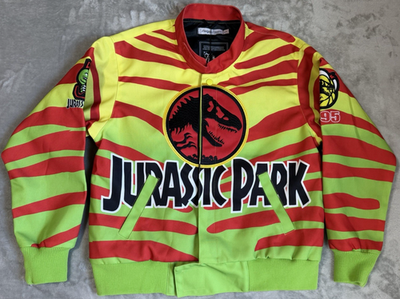Jurassic Park Work Jacket‎ Adult Size S Headgear Classics 1995