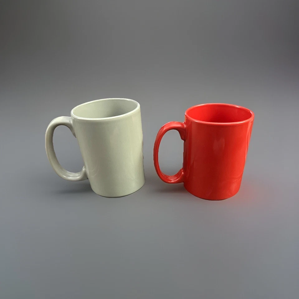 2 New Ohio State University Coffee Mugs, Raised Crest and Lettering, Red & Gray - Image 3 of 3