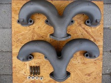 Nos Original Ford 292 312ci Y Block Ram Horn Exhaust Manifolds Pair Fomoco
