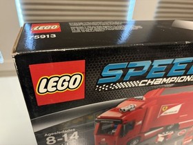 LEGO SPEED CHAMPIONS: 75913 F14 T & Scuderia Ferrari Truck  New&Sealed damage
