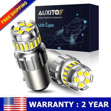 Auxito 1157 6500k White Led Signal Turn Indicator Light Parking Bulbs 2x Canbus