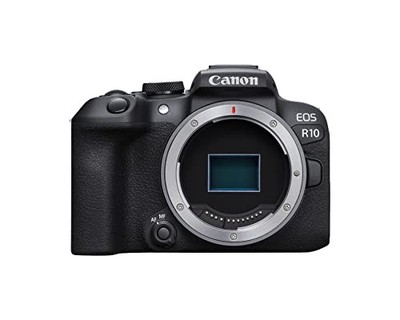 Canon EOS R10 Mirrorless Camera Body Only, 24.2MP 4K Vlogging Camera