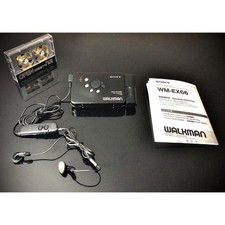 Sony WM-EX66 Cassette Walkman Renovated Complete Rich Sound Used
