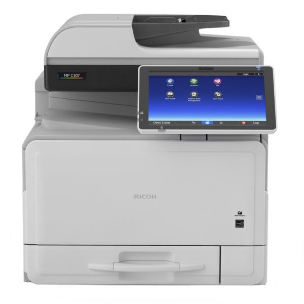 Ricoh MP C307SP MFP Couleur A4 LAN USB  Recto verso moins de 20 000 pages imp...