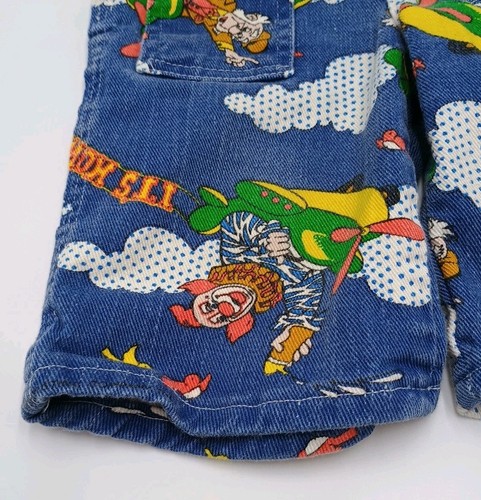 Vintage Liberty Howdy Doody Overalls Kids Denim Overalls Hemmed See Description - Picture 7 of 13