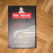 Système de rappel de siège arrière Ride & Remind REV1.1, installation professionnelle