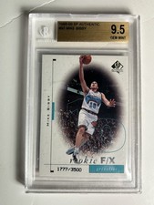 1998-99 SP Authentic - Rookie F/X Mike Bibby #92 /3500 (RC)