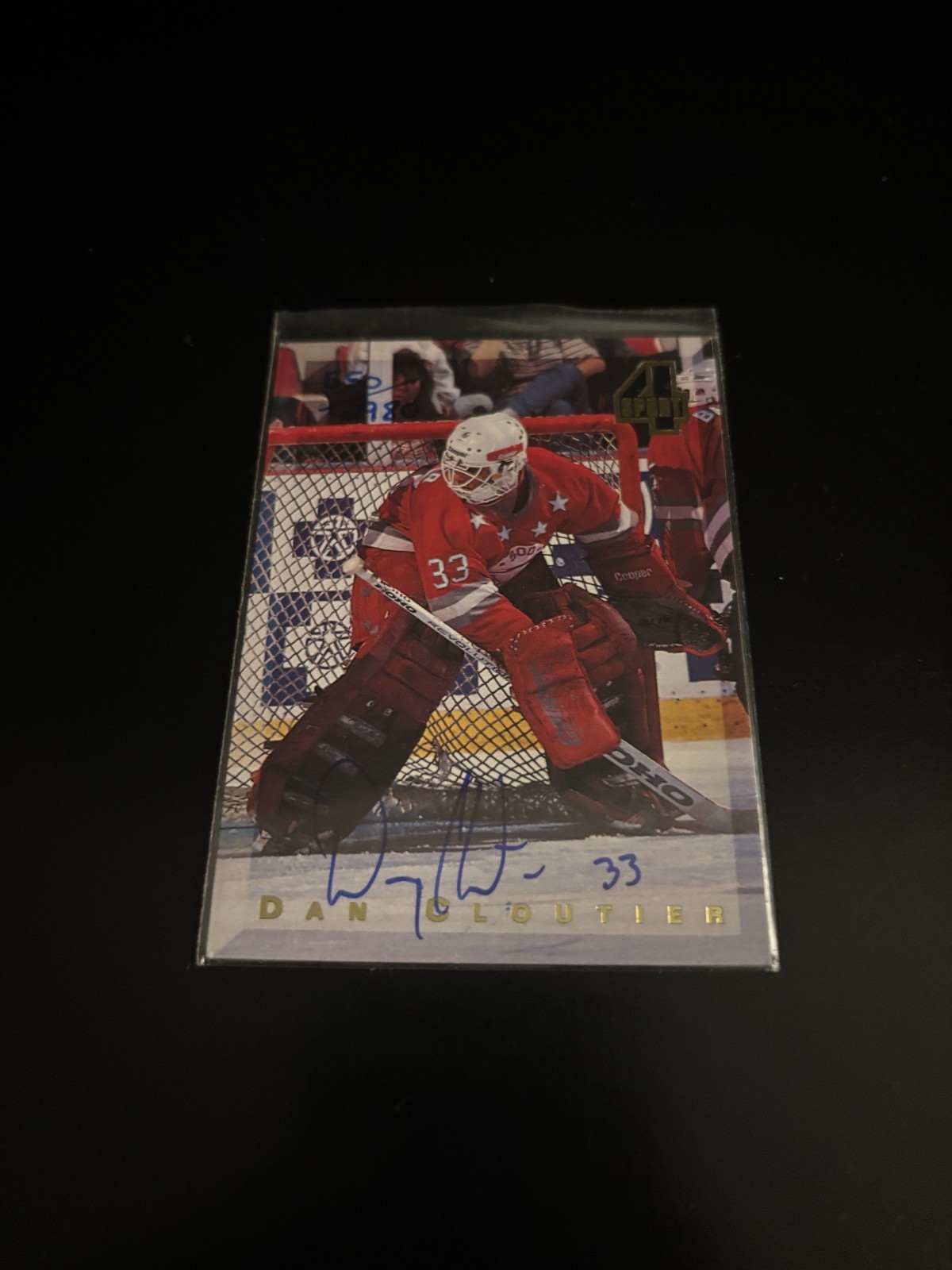Dan Cloutier 1995 Classic 4 Sport Auto