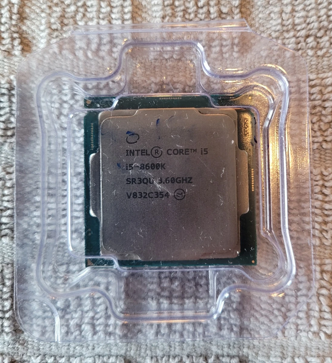 Intel Core i5-8600K Processor Model LGA 1151/H4 Socket Type 6 Core