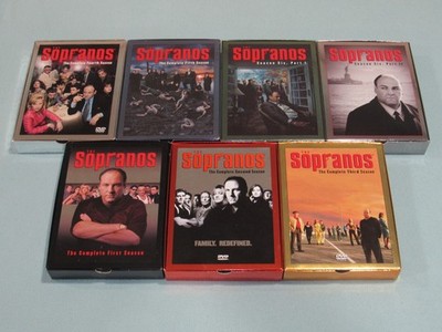 THE SOPRANOS: THE COMPLETE SERIES (Seasons 1,2,3,4,5,6) ~HBO~ James Gandolfini