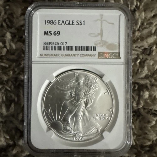 1986 1 oz Silver American Eagle (Brilliant Uncirculated)