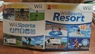 Wii Sports And Sports  Resort  2 Games On 1 Disc  Sleeve  & Manuals Tested