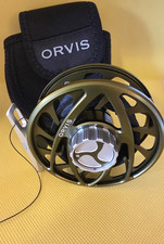 Orvis LT II-Premium Fly Fishing Reel-Fully Machined-Made in the USA-Olive Color