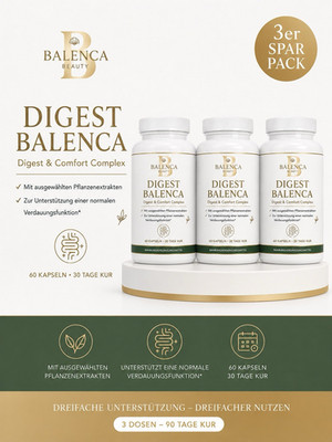 Balenca Beauty Digest & Comfort Complex Kräuterkomplex Kapseln 60 Vegan 