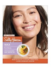 Sally Hansen Microwavable Wax Starter Kit for Body, Legs, Underarms  Bikini