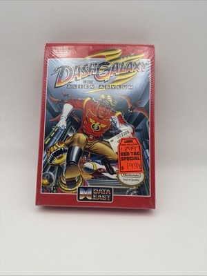 Dash Galaxy in the Alien Asylum NES New  Partial Sealed A8