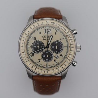 #ad Citizen Weekender CA4500 08X Eco Drive Solar Men#x27;s Chronograph Watch 44mm $149.99