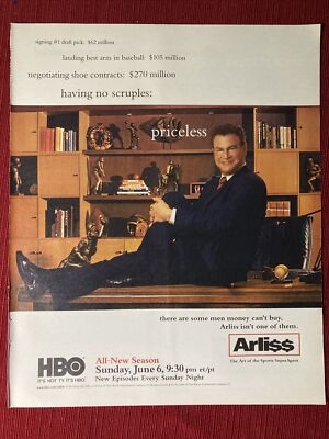 Arliss Arli$$ Series HBO All-New Season 1999 Print Ad - Great To Frame!