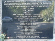 Photo 6x4 Detail of Shankly Memorial inscription. Glenbuck/NS7429  c2009