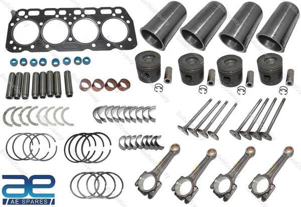 Motor Reparatursatz FüR Mahindra Scorpio 2.5L Bolero Thar Maxi Lastwagen Gec-image