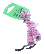 Flexibles JULBO Spiralband mit Silikon Gummi-Schlaufe f&uuml;r Kinder in Rosa - Lila